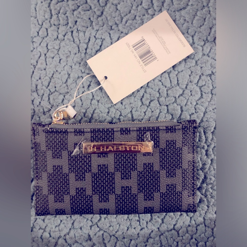 H by Halston Logo Wallet